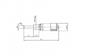Микрометрическая головка, модель 101MH15S