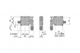 Стальной линейный транслятор, модель MAX-P40-13-SS