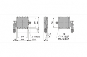 Низкопрофильный линейный транслятор, модель MAX-B60-13