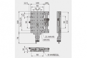 Линейный транслятор с электронной индикацией, модель MAX-100160С-70S-D