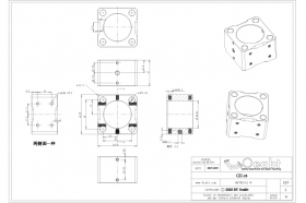 Основание для монтажа системы направляющих 30-миллиметрового оптического конструктора, модель CSJ-28