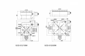 Поворотные моторизированные платформы, серия GCD-01