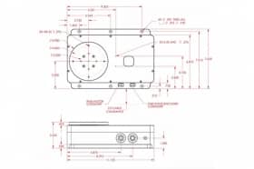 Погружная моторизированная поворотная платформа, серия RMS-5, для работы под водой