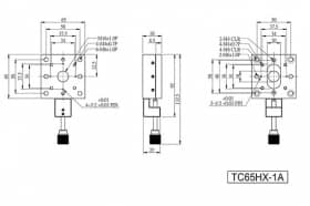 Линейные трансляторы с центральной апертурой М24, серия M-TC65H-1