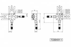 Линейные трансляторы с центральной апертурой М24, серия M-TC65H-1