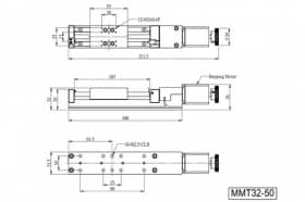 Компактные линейные моторизированные трансляторы, серия MMT32-С7