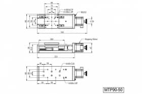 Компактные линейные моторизированные трансляторы, серия MTP90-C3