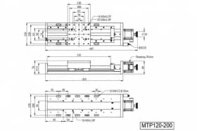 Компактные линейные моторизированные трансляторы, серия MTP120-C3