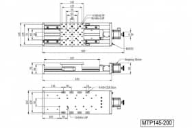 Компактные линейные моторизированные трансляторы, серия MTP145-C3