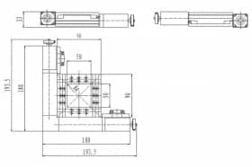 2-х осевые (X,Y) моторизированные планарные трансляторы серия ZT200-15x15