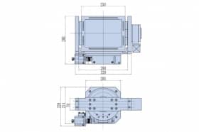 Моторизированные карданные позиционеры серия ZT200-X