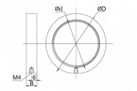 Держатели для зеркал/линз серии GCM-0801 и GCM-0811