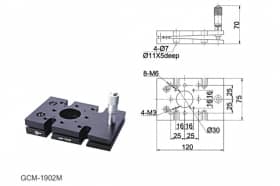 Наклонные платформы серия GCM-190