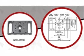 Монтажные пластины GCM-530