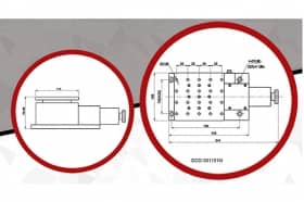 Вертикальная моторизированная платформа GCD-301101M
