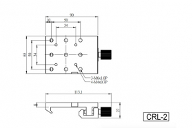 Каретки для оптических рельс ORL, серия M-СRL