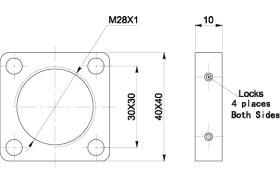 Держатель для LED источников света GCT-180101
