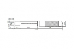 Микрометрическая головка, модель 101MH50SС