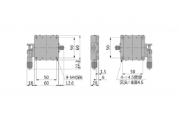 Низкопрофильный линейный транслятор, модель MAX-B60-13
