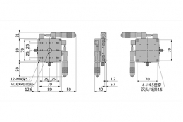 Линейный двухосевой транслятор, модель MAXY-80-25