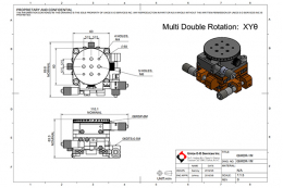 Комбинированный 3-х осевой позиционер, модель 06MDR-1M