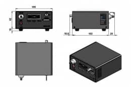 Твердотельные зеленые лазеры высокой стабильности с диодной накачкой, длина волны 520 нм, модель MDL-III-520L