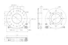 Поворотная платформа, диаметр 150 мм, модель RS-211T