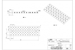 Алюминиевая плита с сеткой отверстий М4/М6, серия OHD-M
