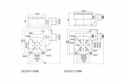 Поворотные моторизированные платформы, серия GCD-01