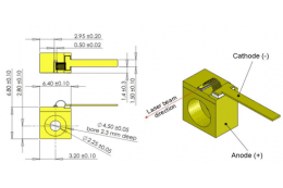 Многомодовый лазерный диод, модель ALC-15XX-04000-CB100