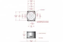 Высокоскоростная моторизированная поворотная платформа, серия HR-3