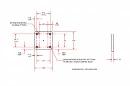 Нанопозиционеры двухосевые XY ANT95-XY