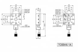 Линейные трансляторы с центральной апертурой М24, серия M-TC65H-1