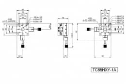 Линейные трансляторы с центральной апертурой М24, серия M-TC65H-1