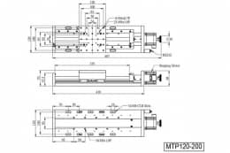 Компактные линейные моторизированные трансляторы, серия MTP90-C7