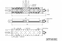 Компактные линейные моторизированные трансляторы, серия MTP145-C7