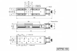 Компактные линейные моторизированные трансляторы, серия MTP90-C3