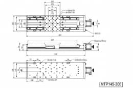 Компактные линейные моторизированные трансляторы, серия MTP145-C3