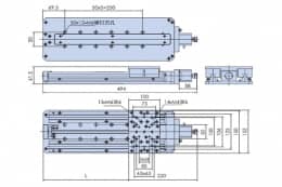 Моторизированный линейный транслятор серия ZP-140