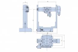 Моторизированные карданные позиционеры серия ZT300-X