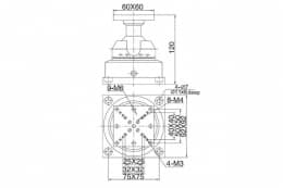 Карданная платформа серия GCM-1112M