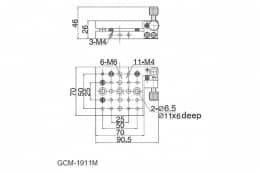 Поворотные наклонные платформы серия GCM-191