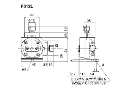 Держатель для лазерных диодов серия F51