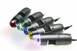 Флуоресцентные микроскопы Dino-Lite Special Light FLU AM4115T-YFGW 525 нм.