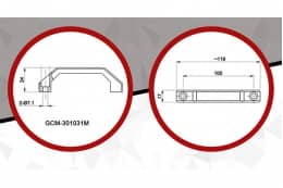 Ручки для алюминиевых оптических плит GCM-301031M