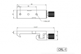 Каретки для оптических рельс ORL, серия M-СRL