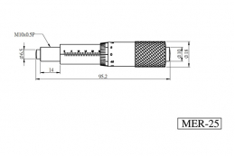 Микрометрические винты, серия MER
