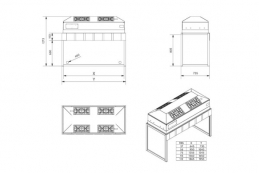 Ламинарный бокс FBS 56 Standard открытого типа