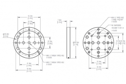 Адаптер для поворотной платформы RP-1A, модель RP-1A-AP