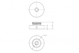 Адаптер для наклонной платформы BK60A-22, модель PBK26-S